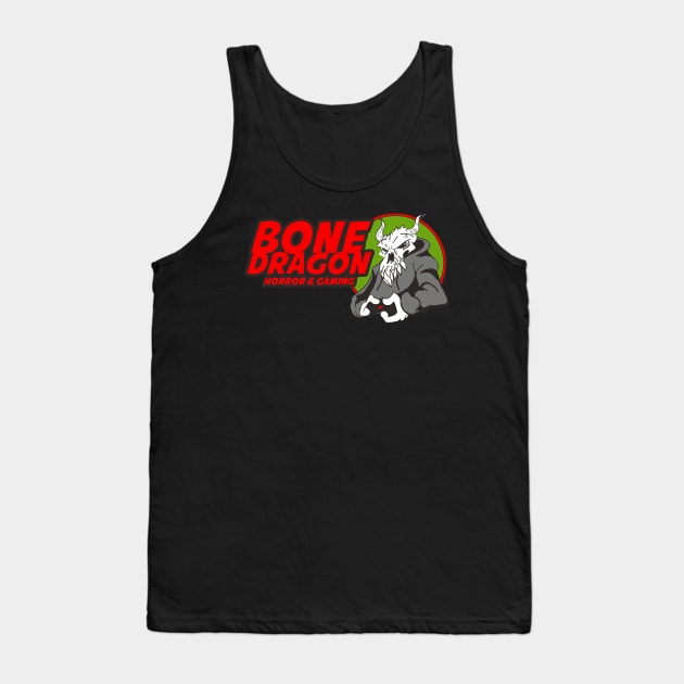 BoneDragon Banner Shirt Tank Top by crowjandesigns